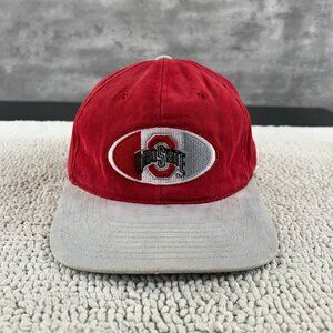 Vintage Starter Ohio State Snapback Hat OSFA Buckeyes Two Tone Cap Embroidered‎